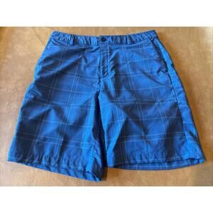 Under Armour Golf Shorts Blue Plaid (Men’s 36)
